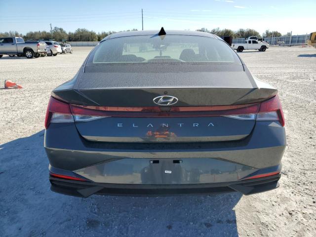 5NPLL4AG9MH052940 - 2021 HYUNDAI ELANTRA SE CHARCOAL photo 6