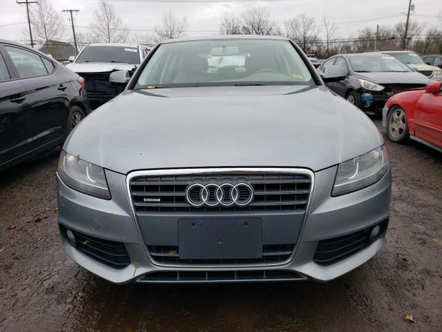 WAUBFAFL3BN054314 - 2011 AUDI A4 PREMIUM GRAY photo 5