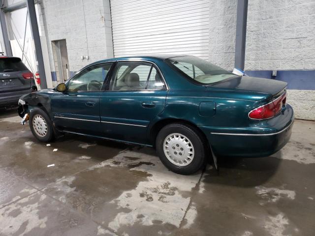 2G4WY55J811157388 - 2001 BUICK CENTURY LIMITED GREEN photo 2