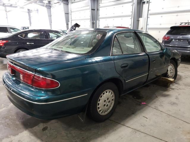 2G4WY55J811157388 - 2001 BUICK CENTURY LIMITED GREEN photo 3