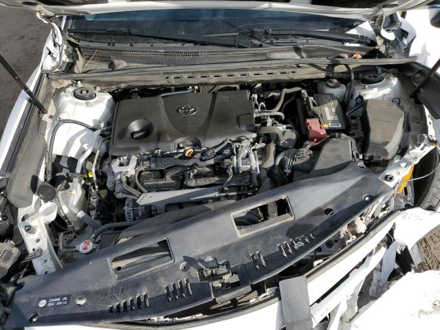 4T1B11HK5KU728020 - 2019 TOYOTA CAMRY L WHITE photo 11