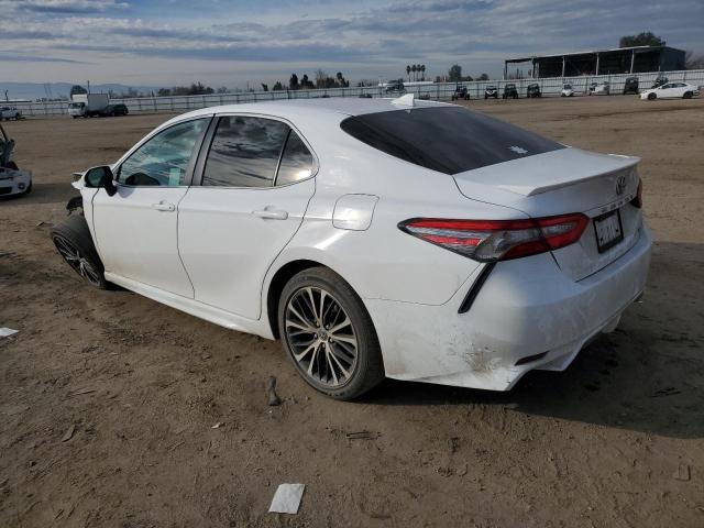 4T1B11HK5KU728020 - 2019 TOYOTA CAMRY L WHITE photo 2