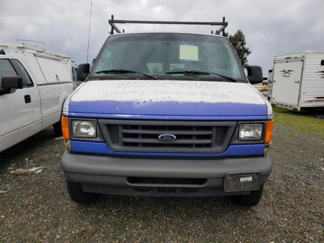 1FTNE14W27DA85096 - 2007 FORD ECONOLINE E150 VAN WHITE photo 5