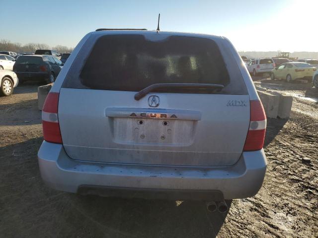 2HNYD18223H531780 - 2003 ACURA MDX SILVER photo 6