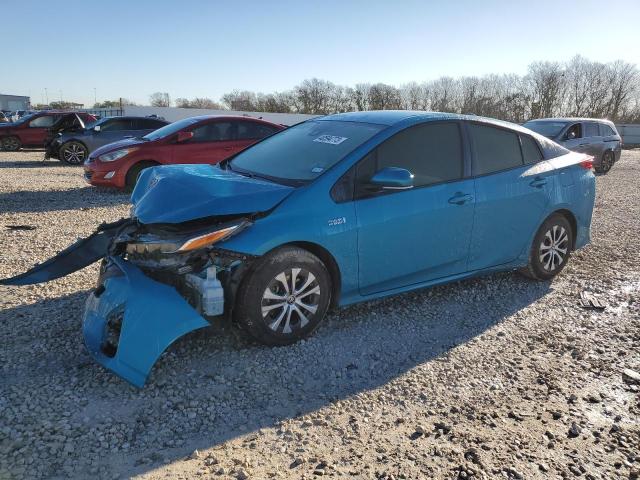 JTDKAMFP9M3181279 - 2021 TOYOTA PRIUS PRIM LE BLUE photo 1