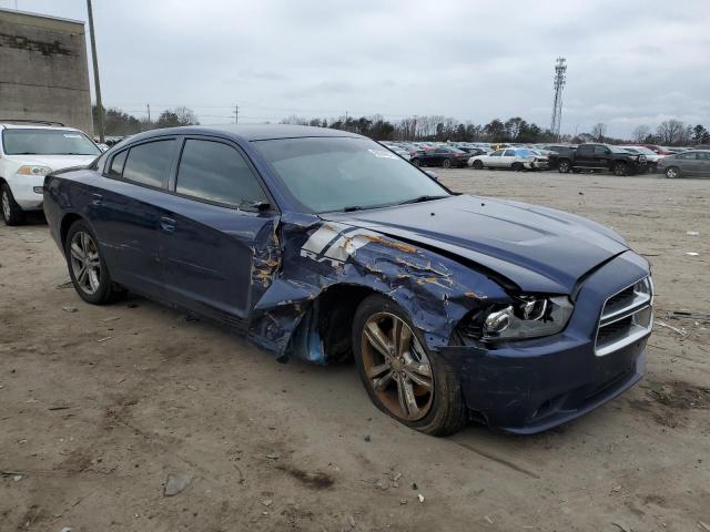 2C3CDXDT3EH149136 - 2014 DODGE CHARGER R/T BLUE photo 4