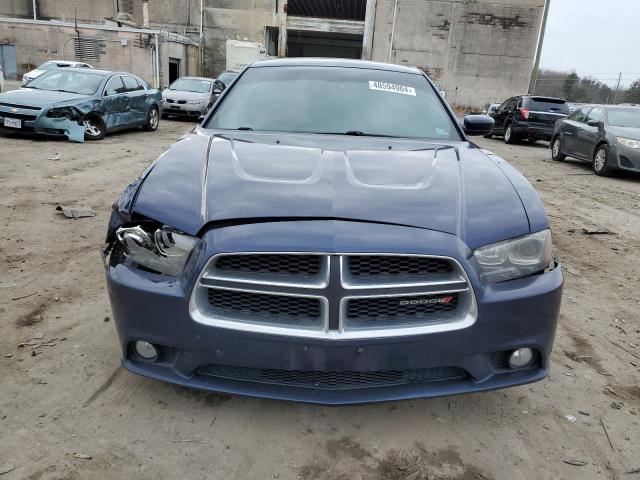 2C3CDXDT3EH149136 - 2014 DODGE CHARGER R/T BLUE photo 5