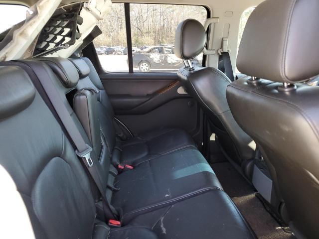 5N1AR18W25C707157 - 2005 NISSAN PATHFINDER LE თეთრი ფოტო 10