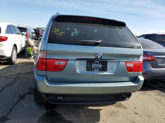 5UXFA53502LP40109 - 2002 BMW X5 3.0I TURQUOISE photo 6