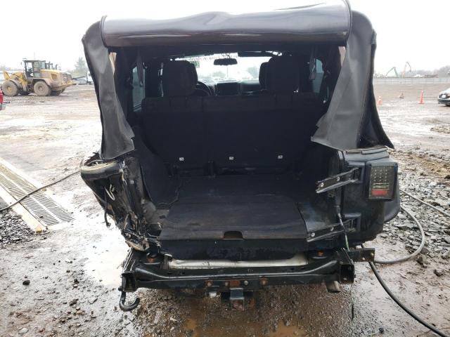 1C4HJWDG2HL561112 - 2017 JEEP WRANGLER U SPORT შავი ფოტო 6