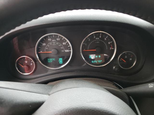 1C4HJWDG2HL561112 - 2017 JEEP WRANGLER U SPORT შავი ფოტო 9