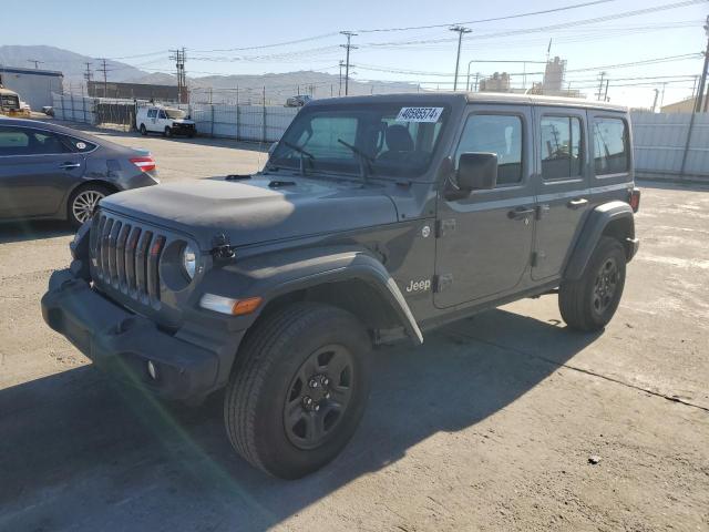 1C4HJXDG8MW520286 - 2021 JEEP WRANGLER U SPORT GRAY photo 1