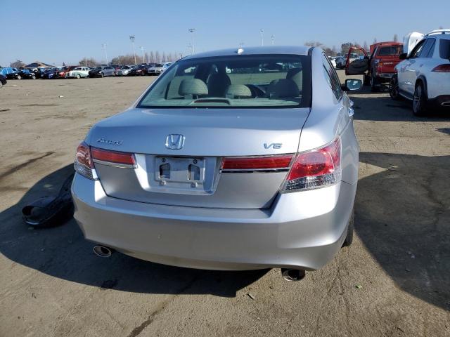 1HGCP3F85CA025757 - 2012 HONDA ACCORD EXL SILVER photo 6