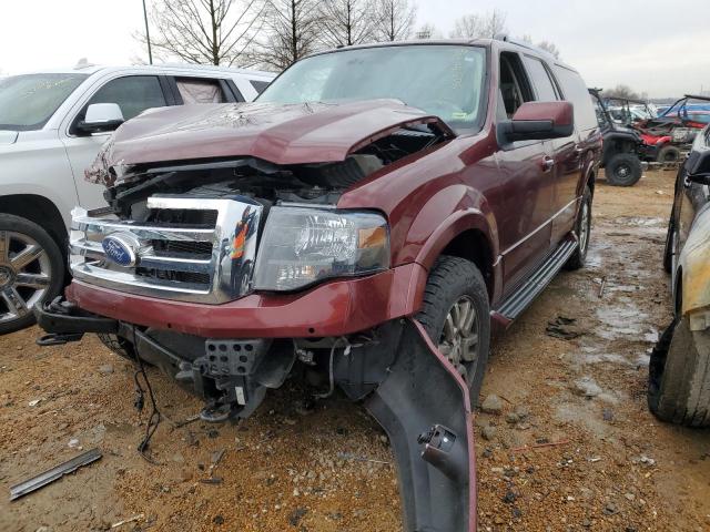 1FMJK2A51CEF33417 - 2012 FORD EXPEDITION EL LIMITED BURGUNDY photo 1