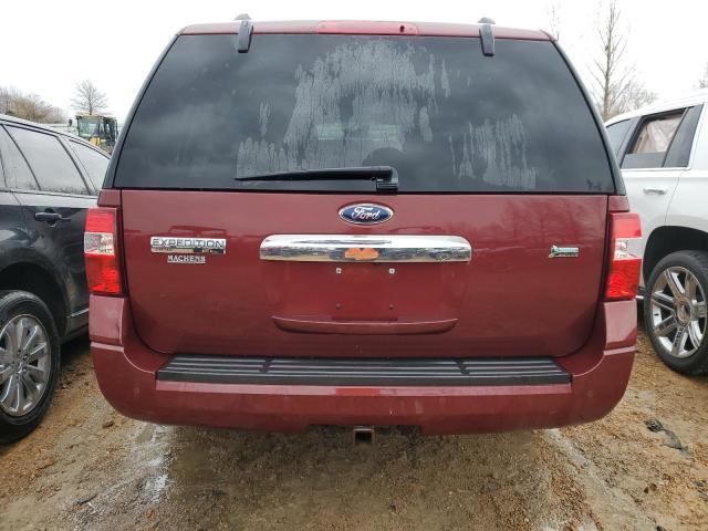 1FMJK2A51CEF33417 - 2012 FORD EXPEDITION EL LIMITED BURGUNDY photo 6