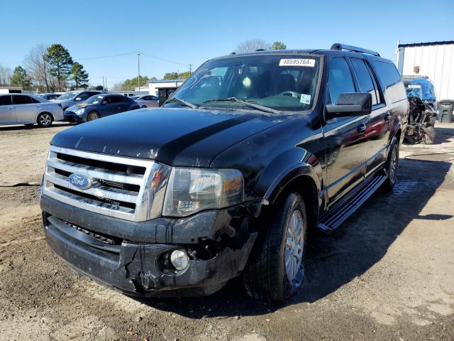 1FMJK1K58CEF07728 - 2012 FORD EXPEDITION EL LIMITED BLACK photo 1