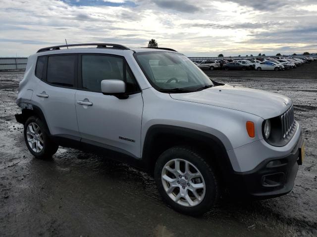 ZACCJBBB8JPH03751 - 2018 JEEP RENEGADE LATITUDE SILVER photo 4