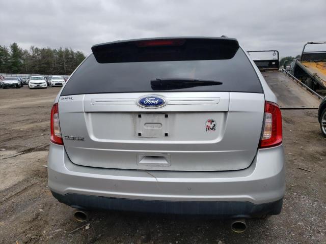 2FMDK3GC2BBB17489 - 2011 FORD EDGE SE SILVER photo 6