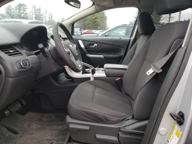 2FMDK3GC2BBB17489 - 2011 FORD EDGE SE SILVER photo 7