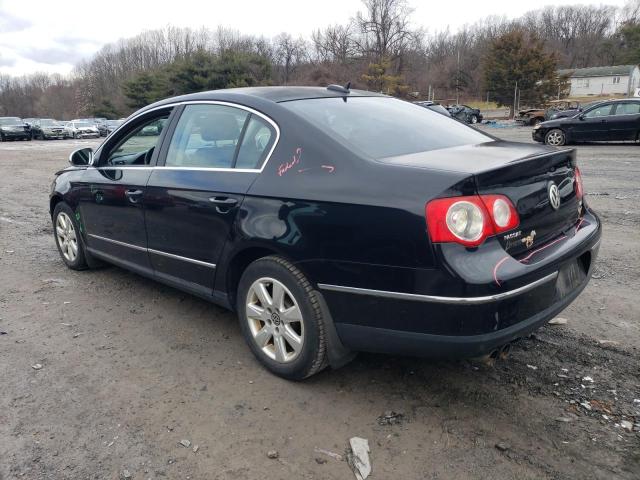 WVWAK73C56P042192 - 2006 VOLKSWAGEN PASSAT 2.0T BLACK photo 2