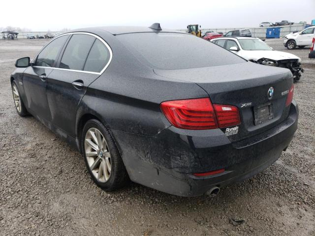 WBA5B3C57ED538099 - 2014 BMW 535 XI BLACK photo 2