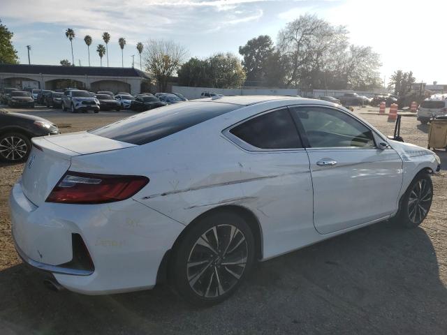 1HGCT1B75HA006615 - 2017 HONDA ACCORD EX WHITE photo 3