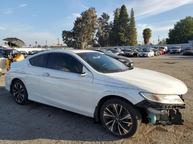 1HGCT1B75HA006615 - 2017 HONDA ACCORD EX WHITE photo 4