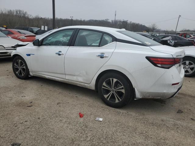 3N1AB8CV1NY283075 - 2022 NISSAN SENTRA SV WHITE photo 2