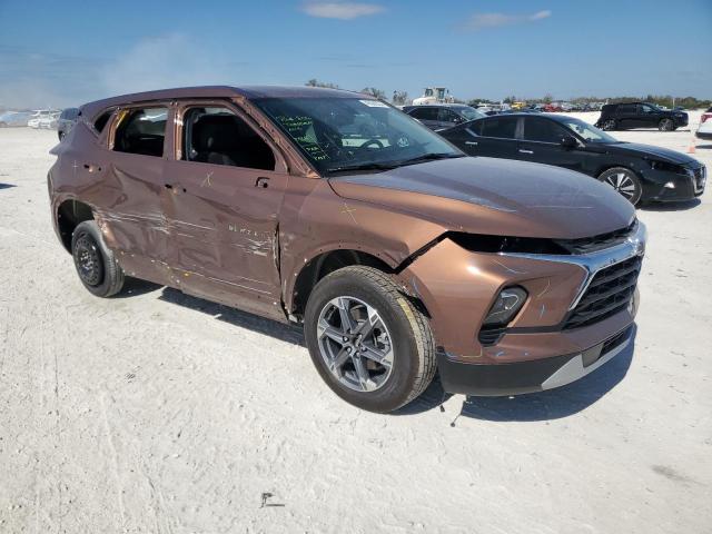 3GNKBCR40PS149125 - 2023 CHEVROLET BLAZER 2LT GOLD photo 4