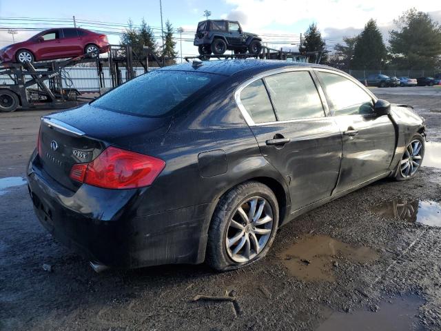 JNKBV61F98M279693 - 2008 INFINITI G35 BLACK photo 3