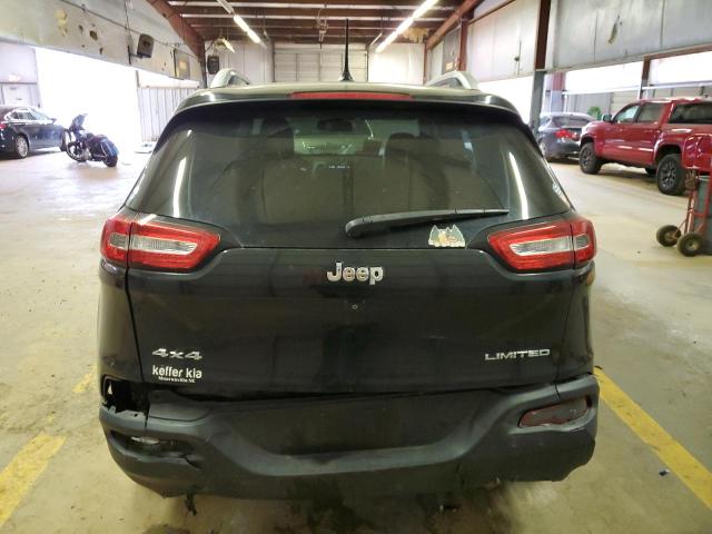 1C4PJMDS2FW510208 - 2015 JEEP CHEROKEE LIMITED BLACK photo 6