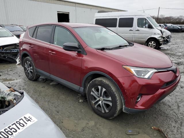 2T3BFREV3JW764406 - 2018 TOYOTA RAV4 LE BURGUNDY photo 4