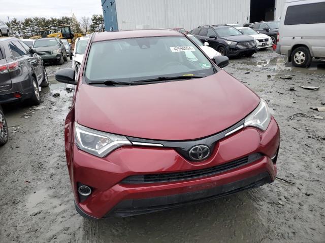 2T3BFREV3JW764406 - 2018 TOYOTA RAV4 LE BURGUNDY photo 5