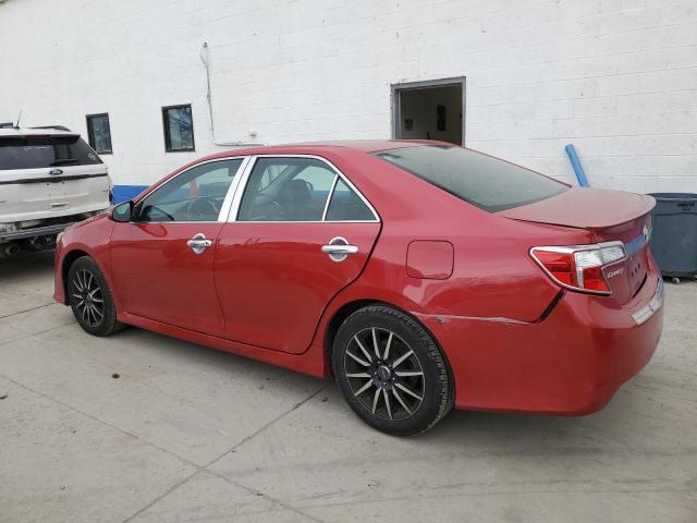 4T1BF1FK5CU534268 - 2012 TOYOTA CAMRY BASE RED photo 2