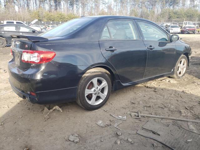 2T1BU4EE2BC646755 - 2011 TOYOTA COROLLA BASE BLACK photo 3