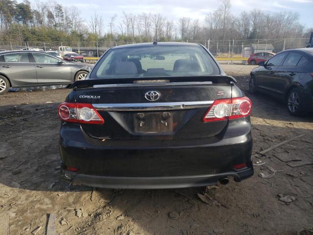 2T1BU4EE2BC646755 - 2011 TOYOTA COROLLA BASE BLACK photo 6
