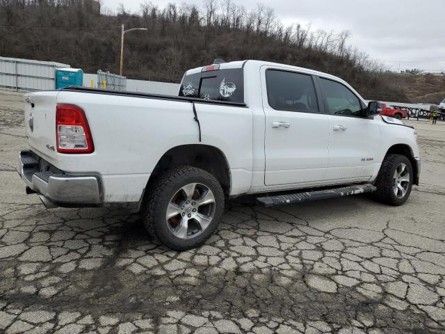 1C6SRFFT5KN855499 - 2019 RAM 1500 BIG HORN/LONE STAR WHITE photo 3