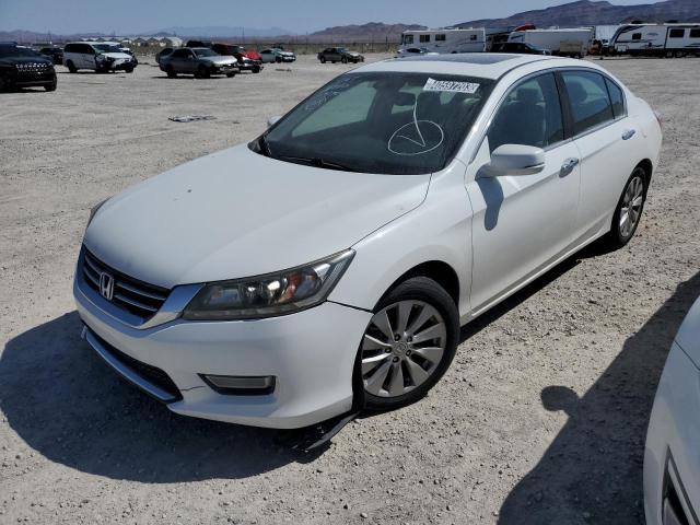 1HGCR3F94DA043638 - 2013 HONDA ACCORD TOURING WHITE photo 1