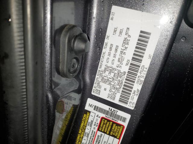 5TFMA5DB6PX117400 - 2023 TOYOTA TUNDRA CREWMAX PLATINUM გრაფიტი ფოტო 12