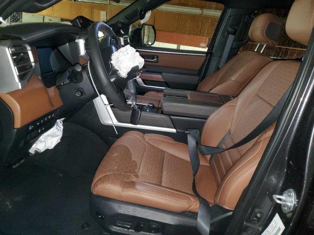 5TFMA5DB6PX117400 - 2023 TOYOTA TUNDRA CREWMAX PLATINUM გრაფიტი ფოტო 7