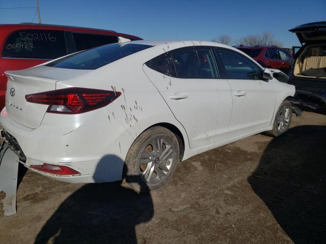 5NPD84LF6KH457094 - 2019 HYUNDAI ELANTRA SEL WHITE photo 3