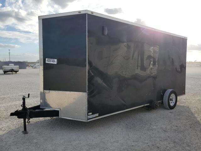 53FBE1626NF075346 - 2021 UTILITY TRAILER BLACK photo 2