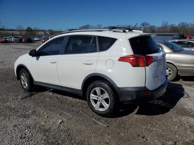 2T3WFREVXDW013194 - 2013 TOYOTA RAV4 XLE WHITE photo 2