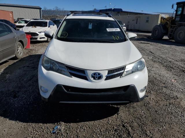 2T3WFREVXDW013194 - 2013 TOYOTA RAV4 XLE WHITE photo 5