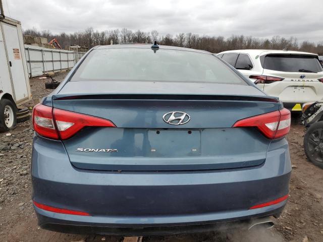 5NPE24AF3GH317259 - 2016 HYUNDAI SONATA SE BLUE photo 6