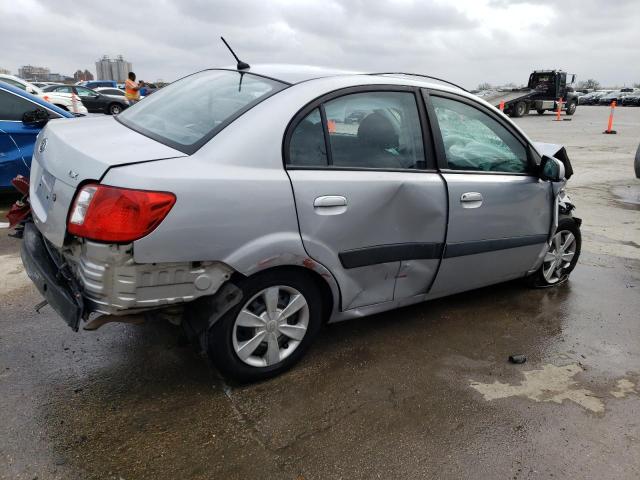 KNADE123366146492 - 2006 KIA RIO SILVER photo 3