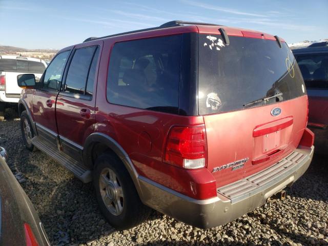 1FMFU18L03LB99293 - 2003 FORD EXPEDITION EDDIE BAUER RED photo 2