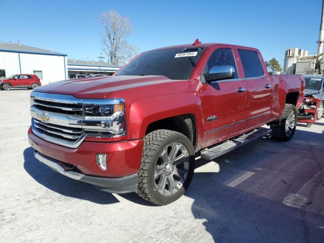 3GCUKTEJ0JG166630 - 2018 CHEVROLET SILVERADO K1500 HIGH COUNTRY RED photo 1