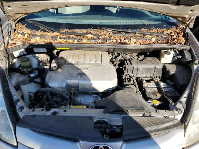 5TDZK23C99S254996 - 2009 TOYOTA SIENNA CE SILVER photo 12