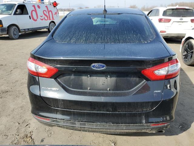 1FA6P0H72E5406384 - 2014 FORD FUSION SE BLACK photo 6